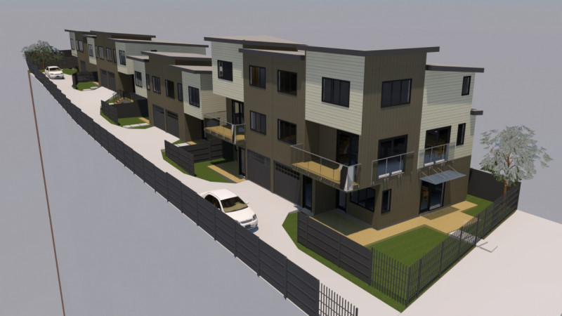 blockhouse rd Row Housing