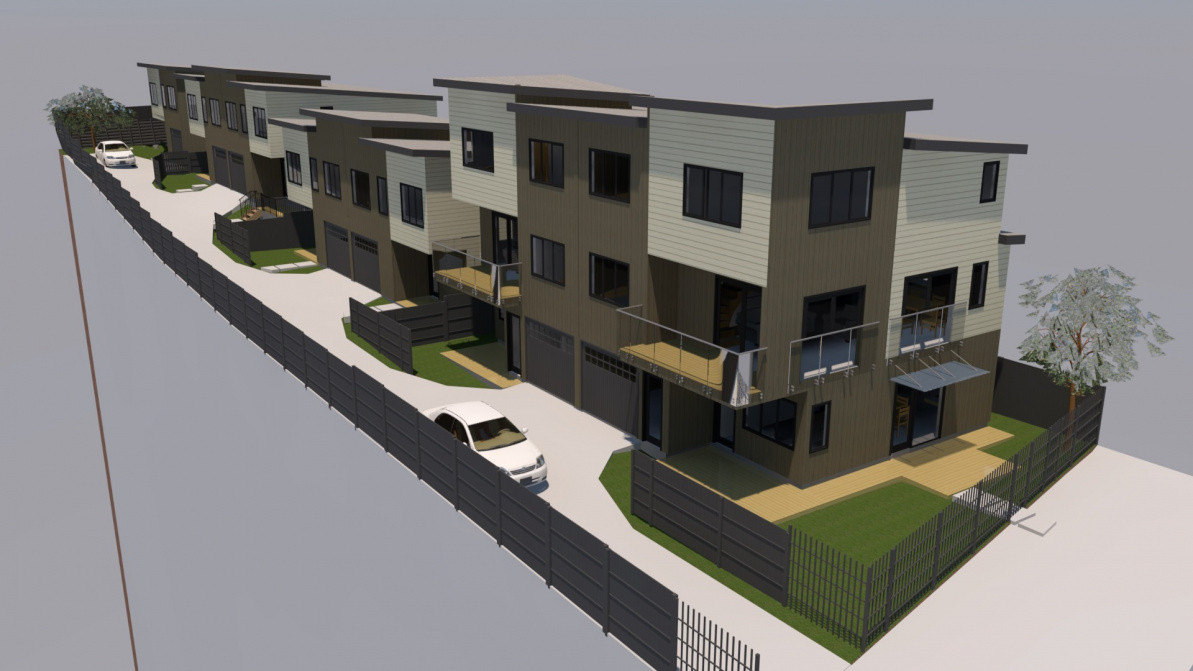 blockhouse rd Row Housing