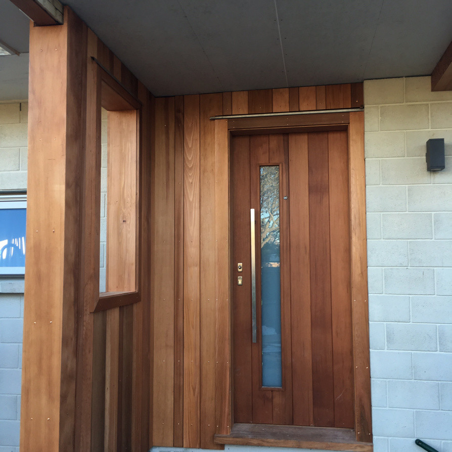 Cedar Entryway