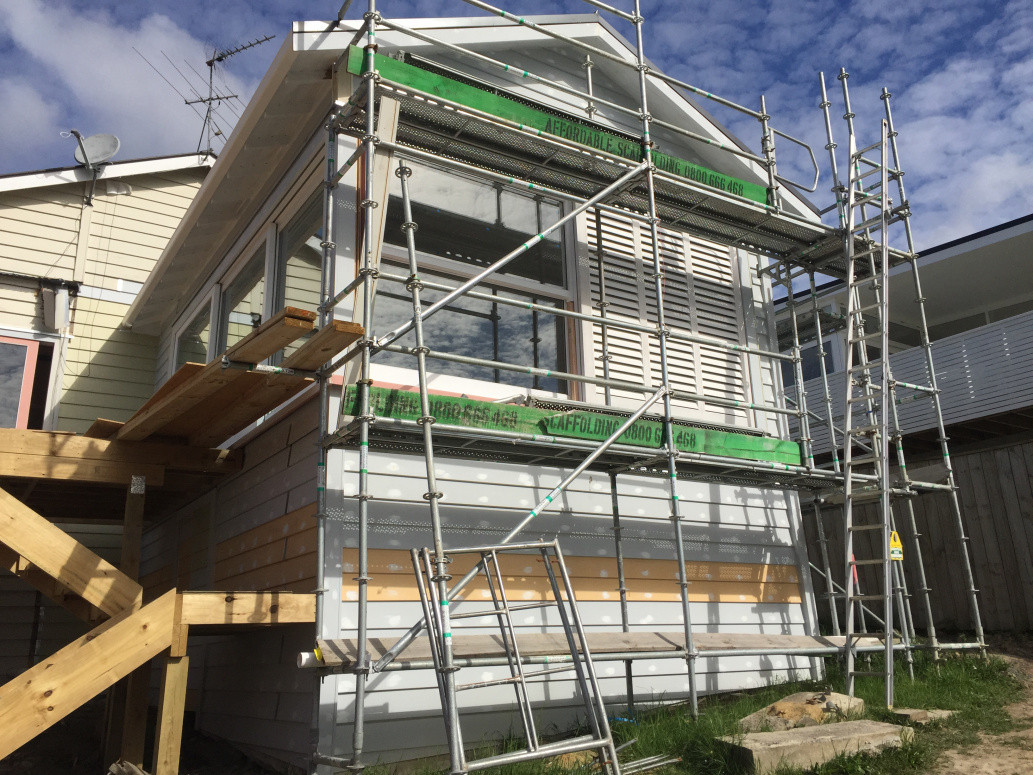 New extension interior and exterior