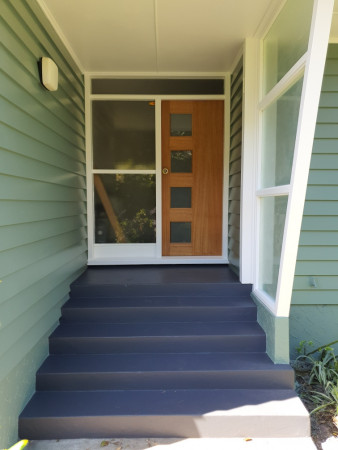 Porch/Entry with Steps Paint Works
