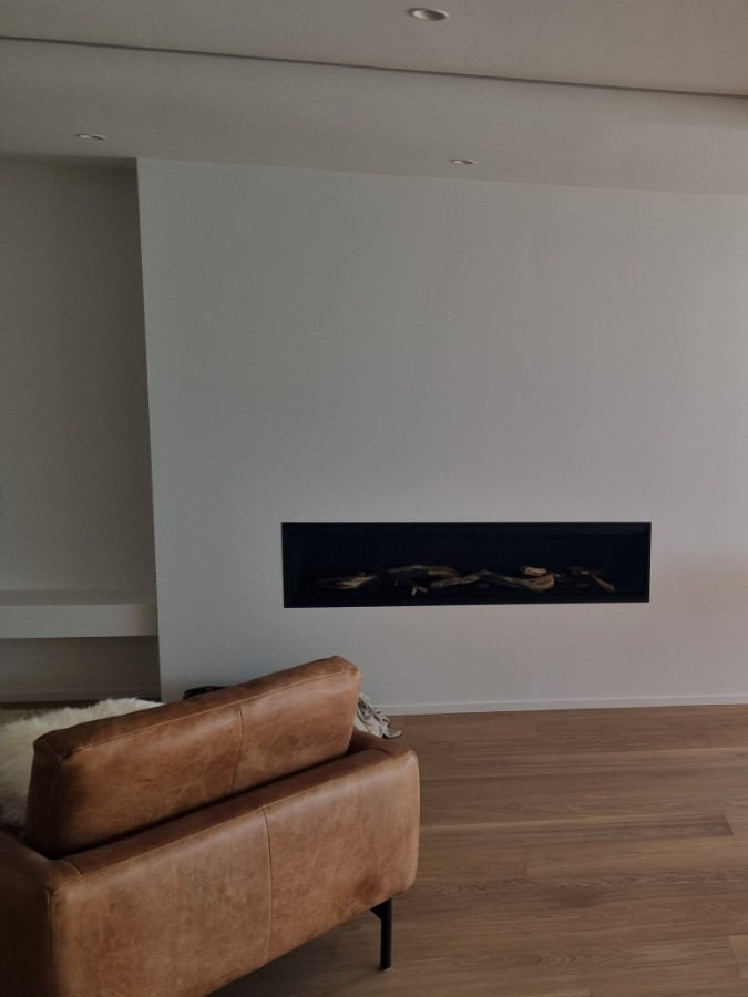 Gas fire install - Karewa Parade, Papamoa.