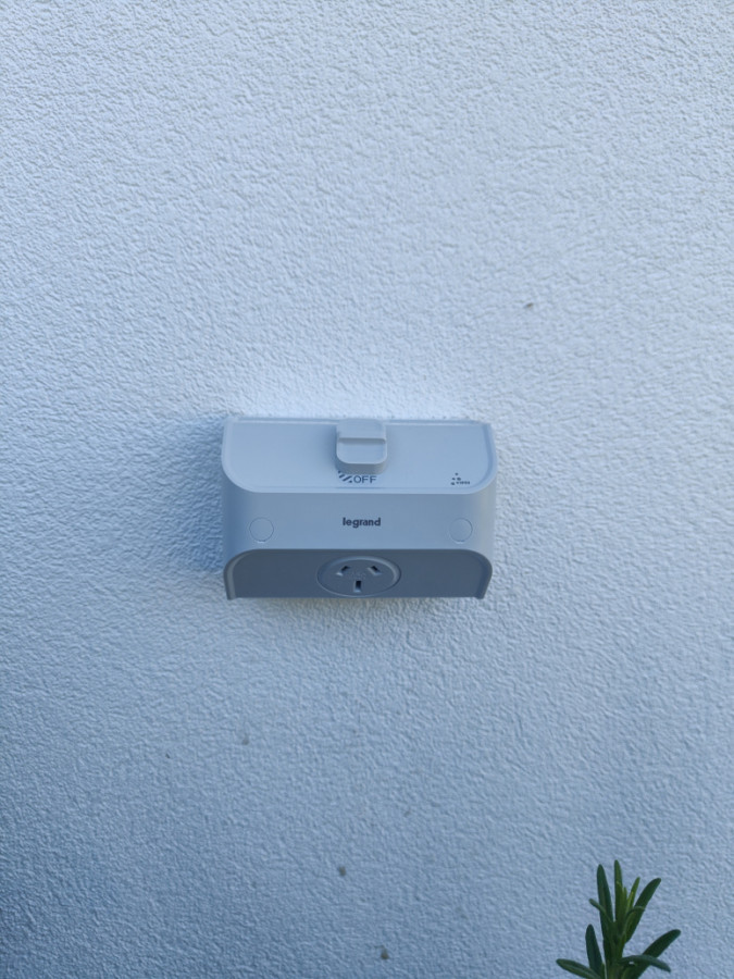 Spa socket install