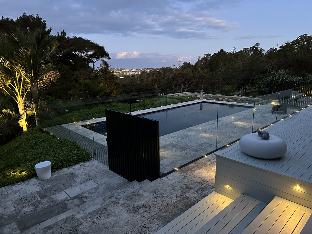 Deck and swimming pool lights