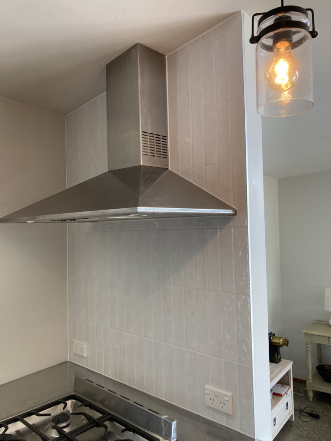 Nice, shiny splash back