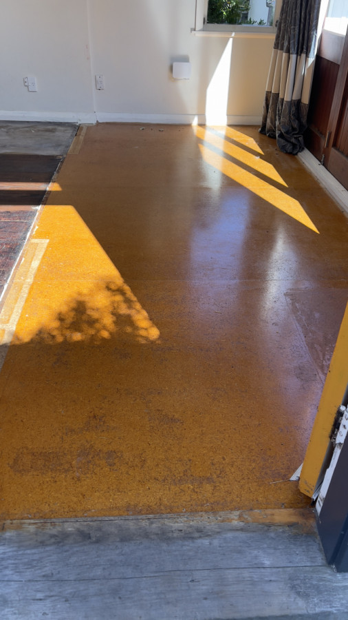 Floor Replacement - Before