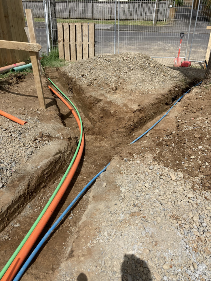 Trenching and Laying services