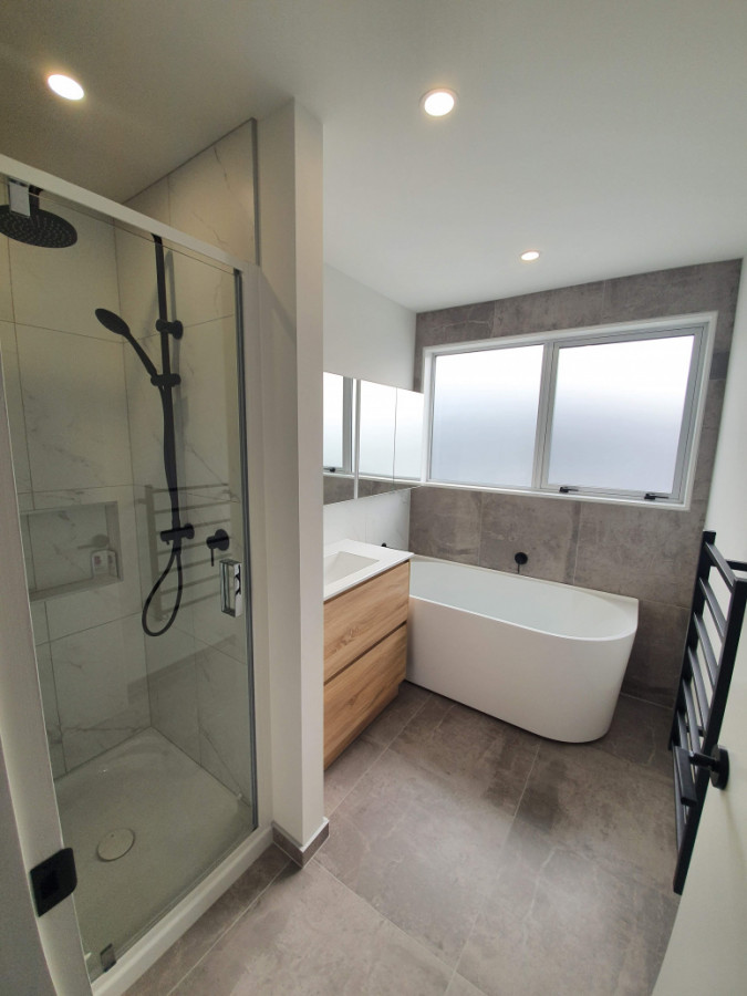 New bathroom renovation