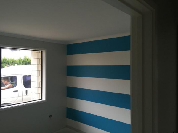 Painted feature walls