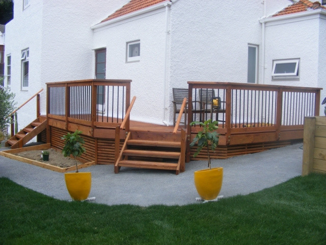 Deck entertaining area.