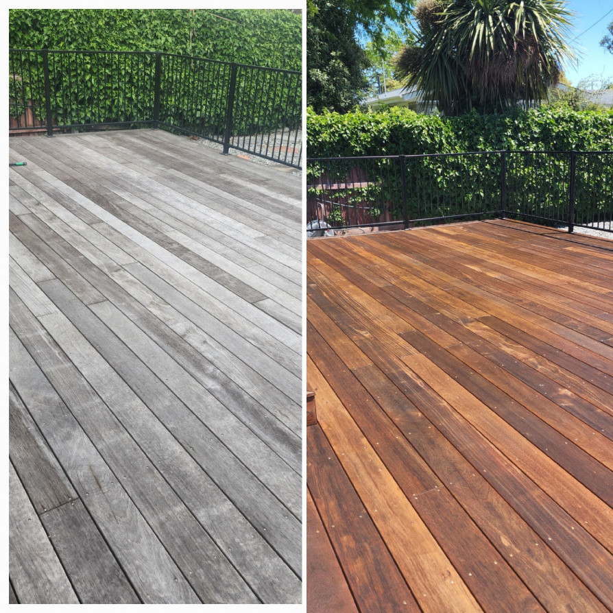 Washed and re stained