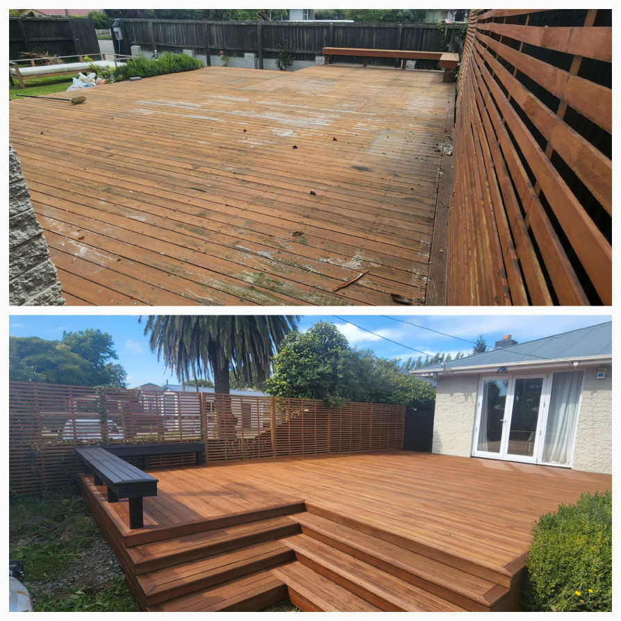 Deck restoration