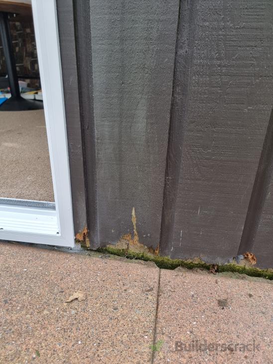 Cladding Patch Up Cedar cladding repair/patch (#837315) | Builderscrack