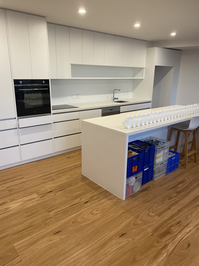 Brand new kitchen installation