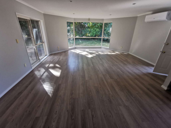 New wooden floor for Living