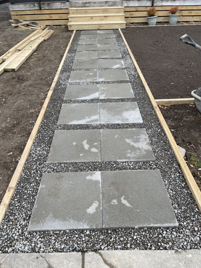 Entrance way steppers