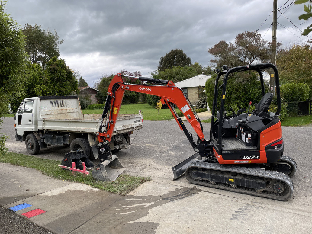 Residential excavation and cartage needs