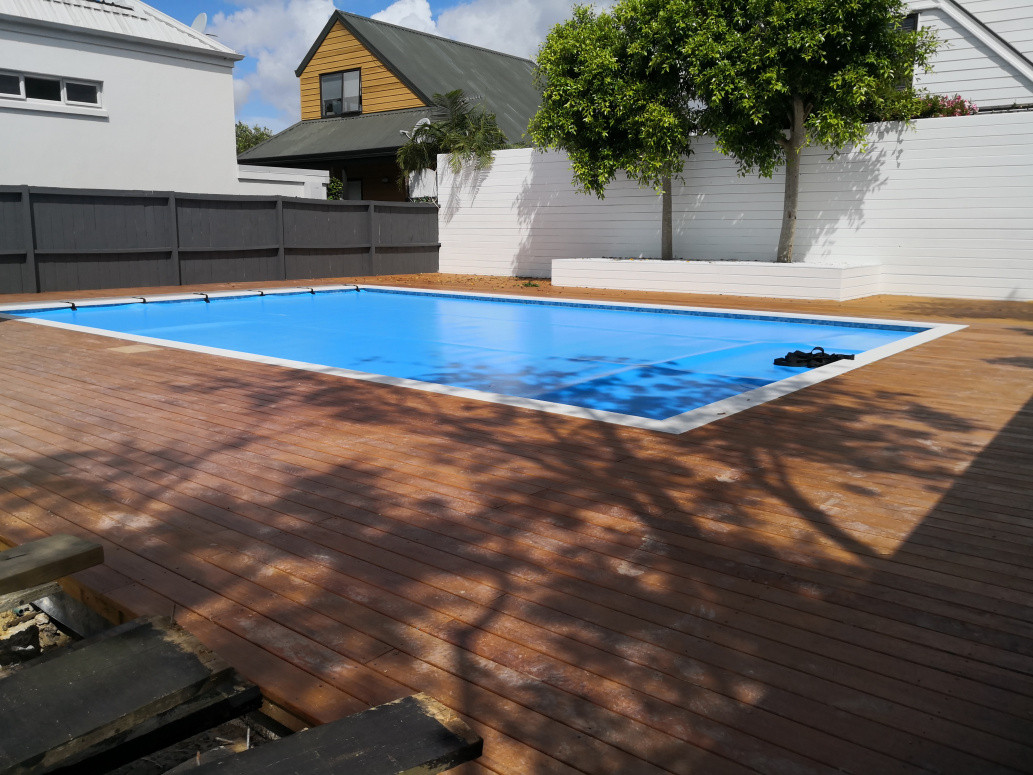 Vitex hard wood deck ,