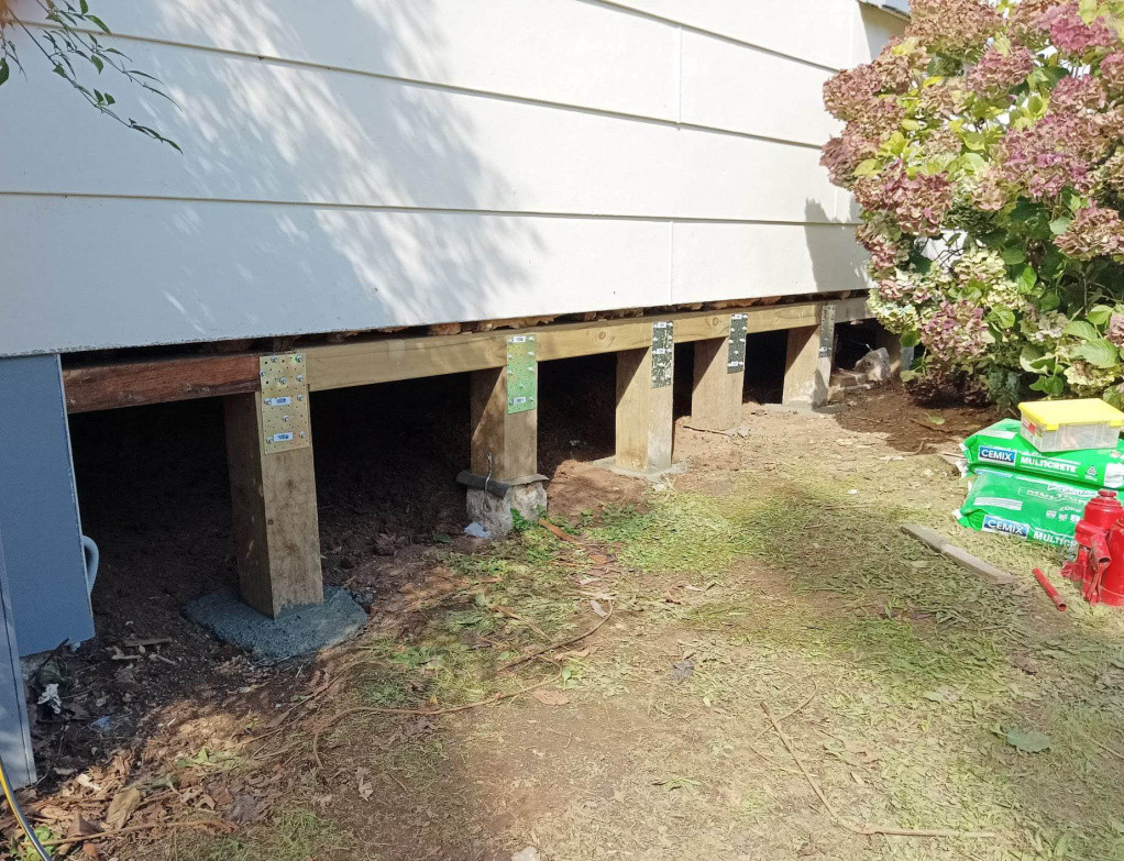 Bearers, Piles & Jack stud