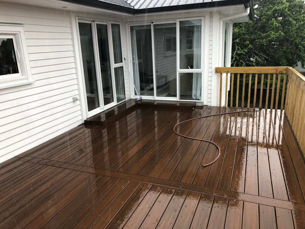 New Deck and Balustrade