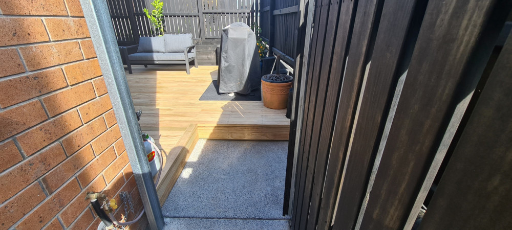 Finished product ready to be stained