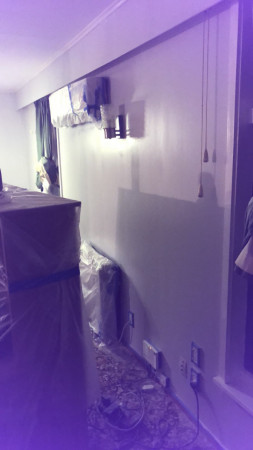 Lounge - after 1st coat