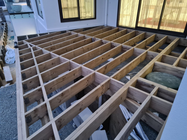 Solid Framing For Solid Decking