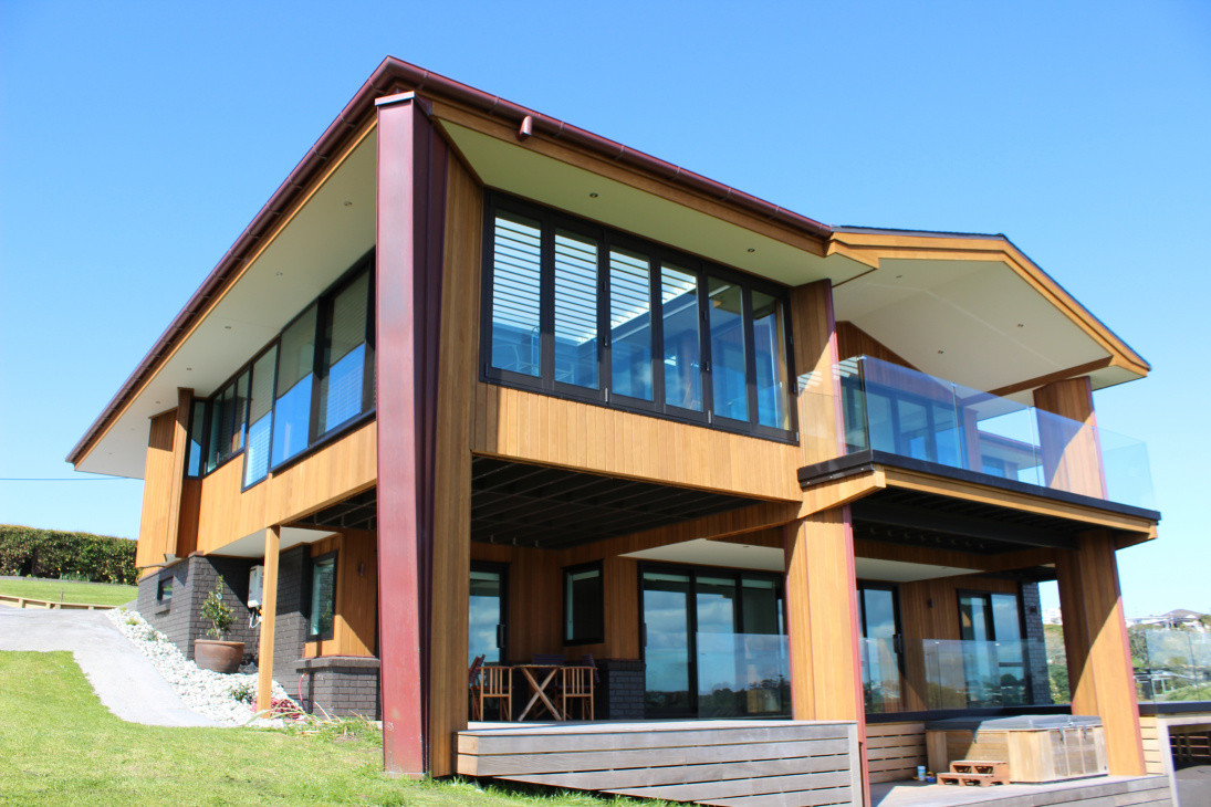 Architectural cliff top  House