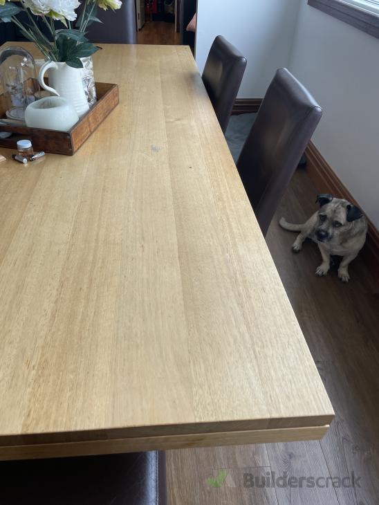 Restoring , stripping & Varnishing our dining room table ( 843654