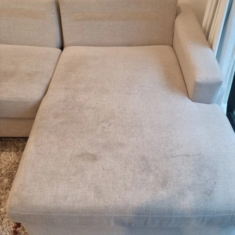 Dirty couch pre treatment