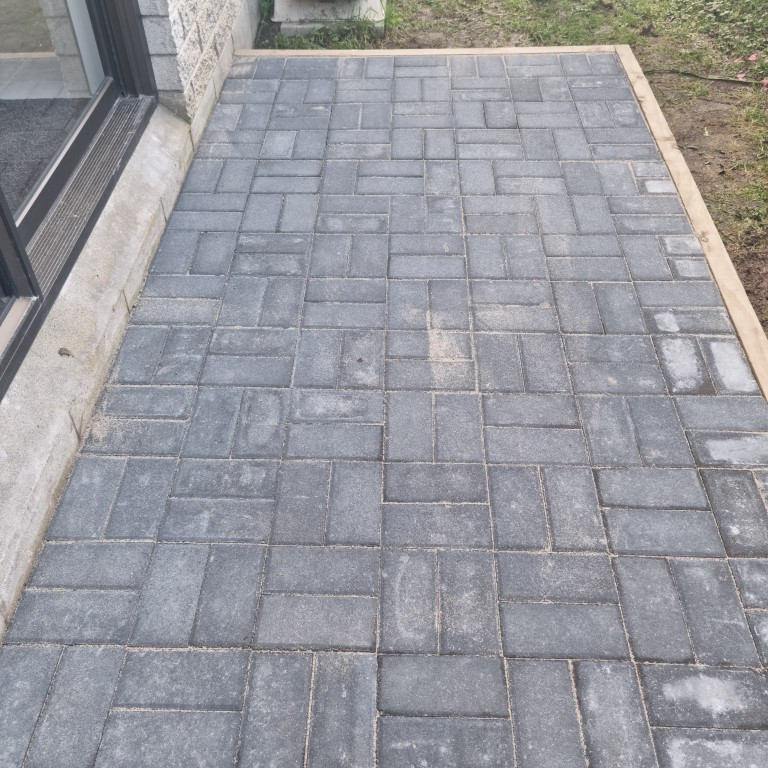 Paving and boxed