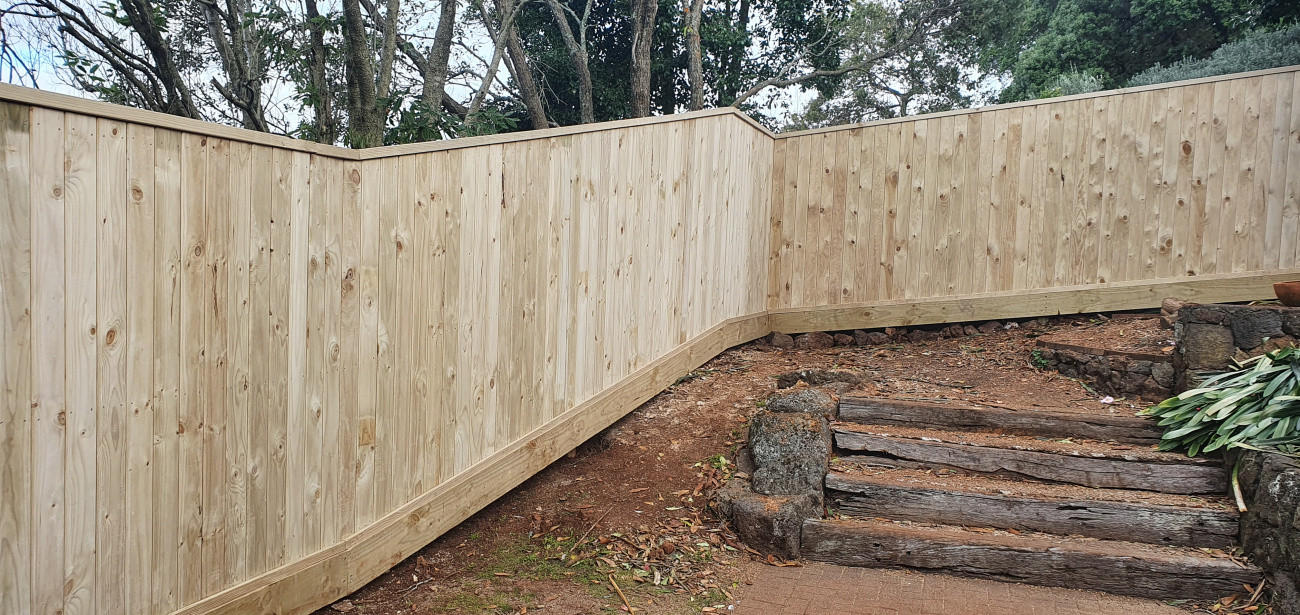 Shiplap fencing