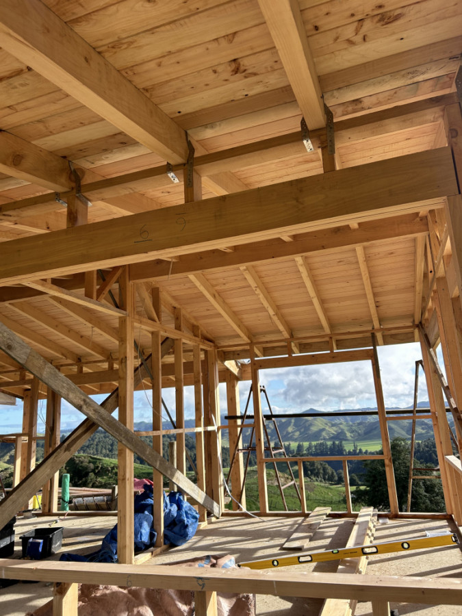 Exposed timber Ceilings
