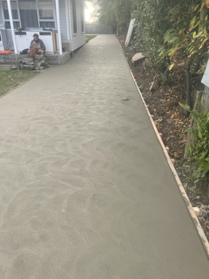 Driveway makeover Builderscrack