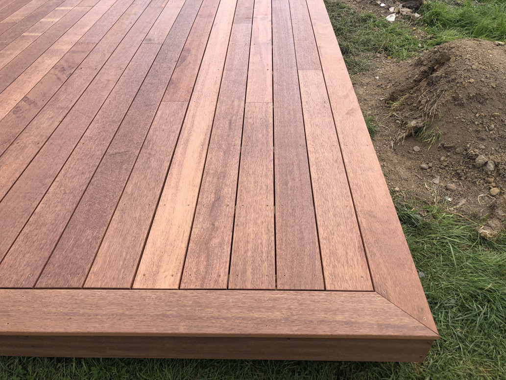 Kwila picture Frame detail.