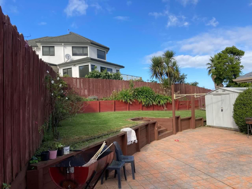 makeover of backyard