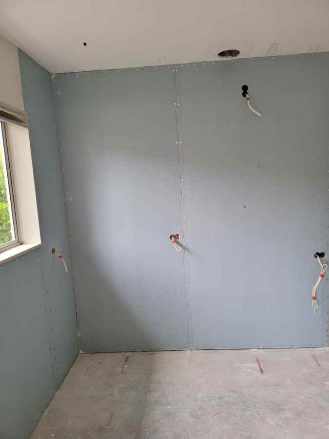 Repair of brace line.