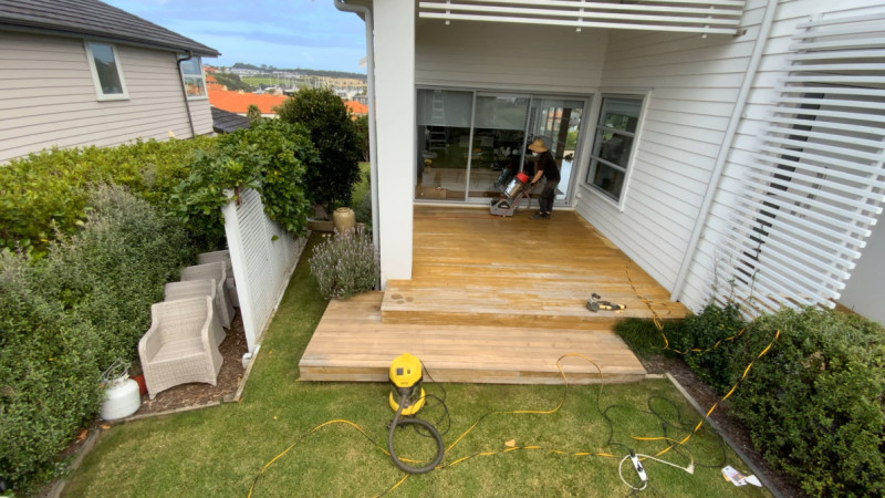 Front Decking BEFORE