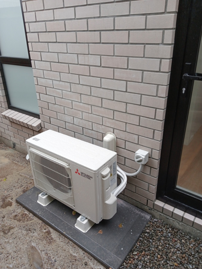 New heat pump install