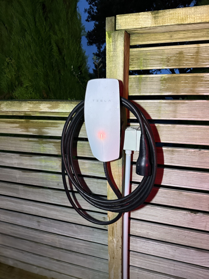 Tesla EV charger