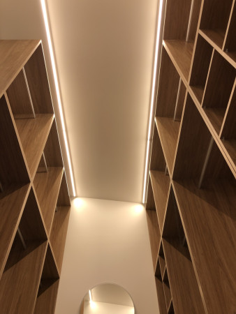 Walk in wardrobe