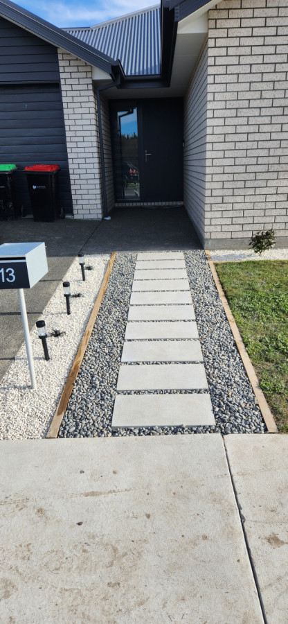 Front Yard Landscape | Builderscrack