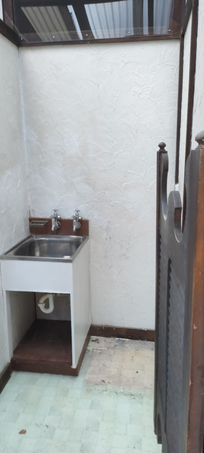 Preparation for removal of class b asbestos cladding.