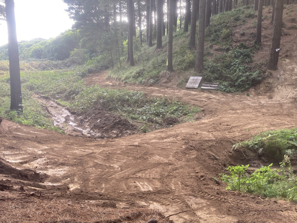 Repairs to a culvert crossing and track improvements either side