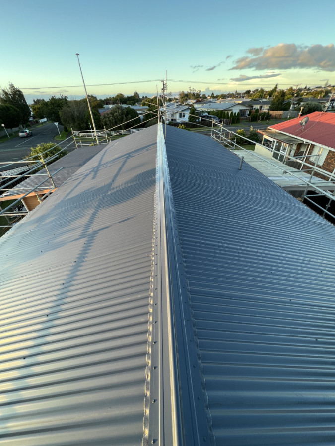 Decramastic Tile to Longrun ‘after’