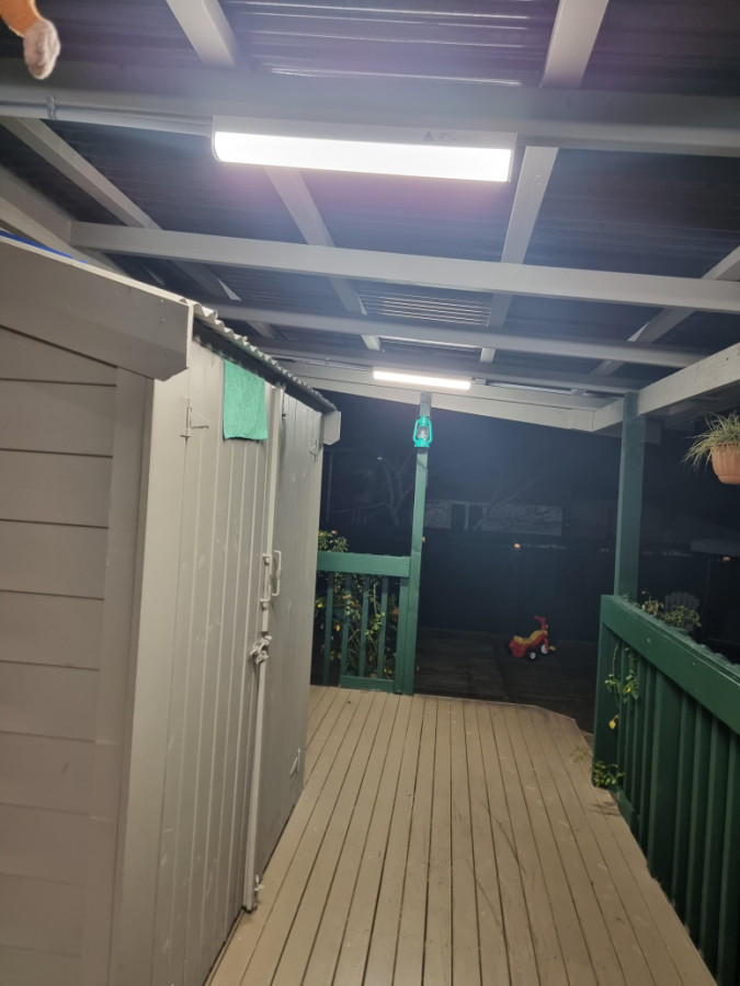 Outdoor deck lights