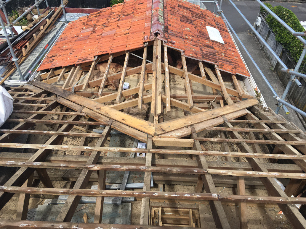 Concrete tile reroof