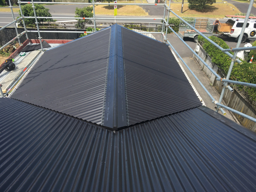 Concrete tile re roof