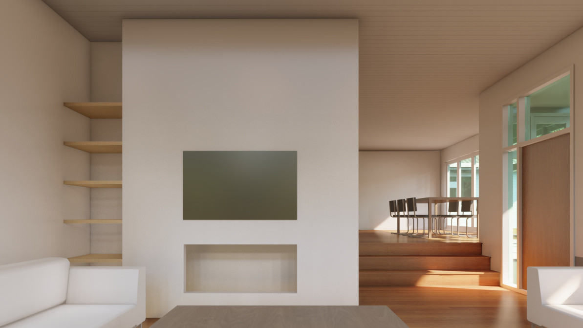 House Extension - Interior living