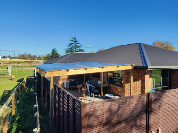 Te Awamutu. 30m² pergola